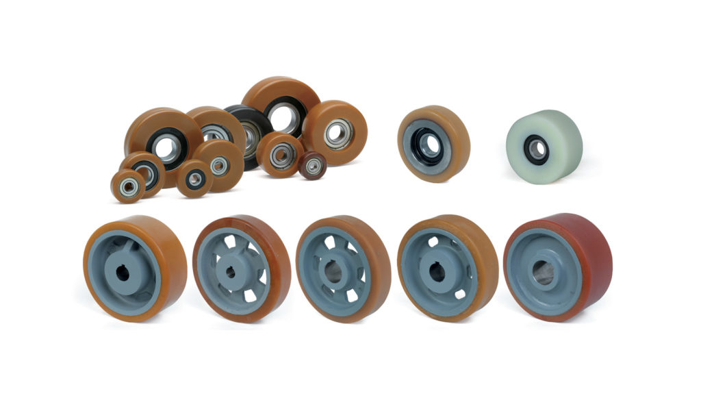 Technical wheels & guide rollers